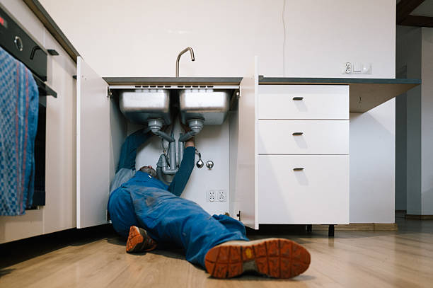 Professional Leak Detection technician working in Keymar, MD